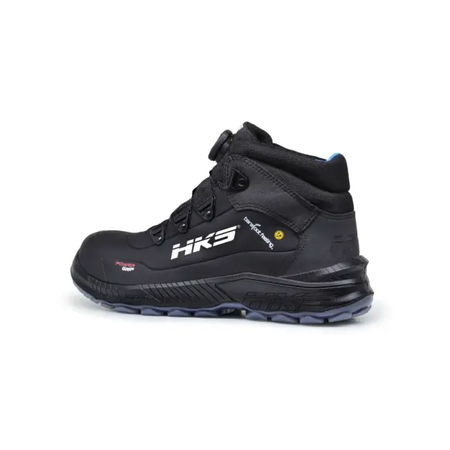 HKS BFS 80 BOA S3 hoge werkschoen zwart
