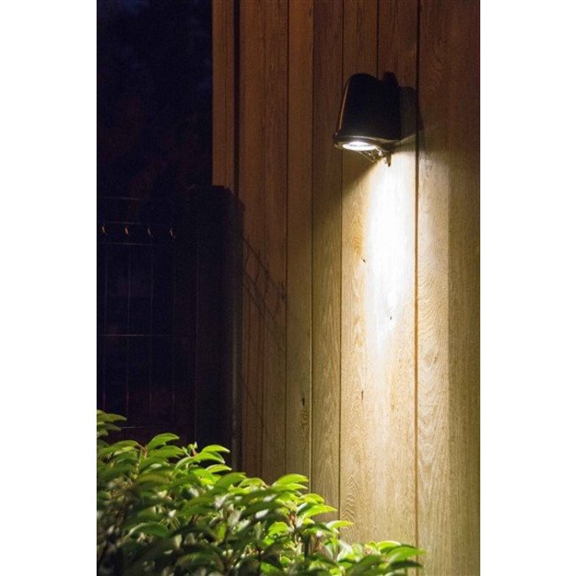 Landelijke muurlamp (buiten, GU10, brons)