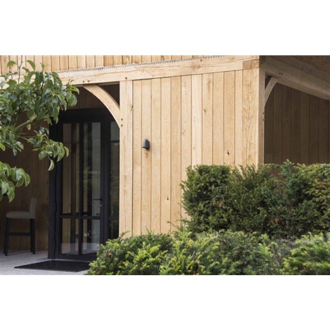 Applique extérieure descendante rustique bronze GU10