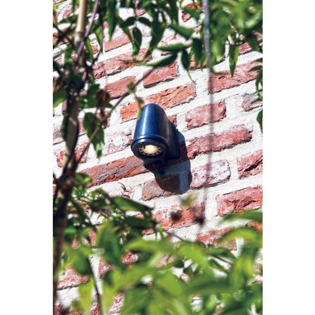 Landelijke muurlamp (buiten, GU10, brons)