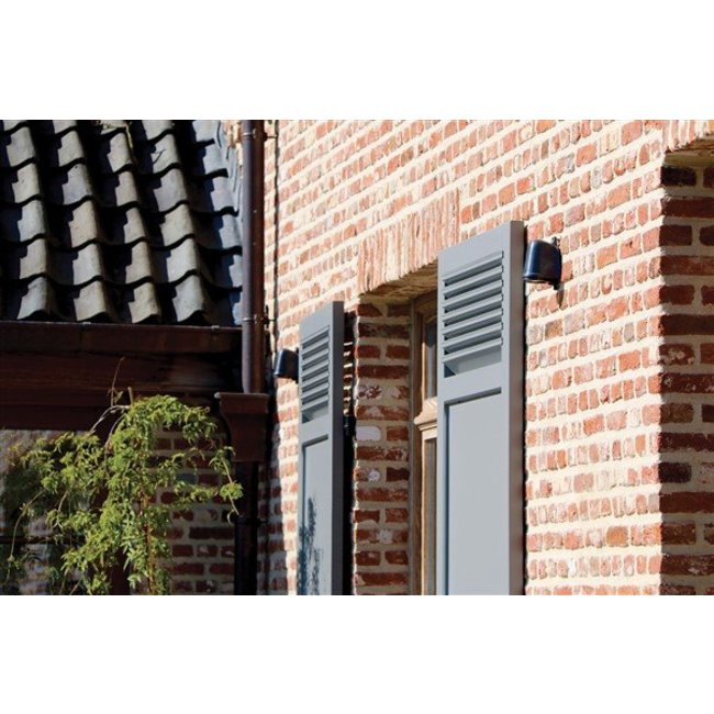 Applique extérieure descendante rustique bronze GU10