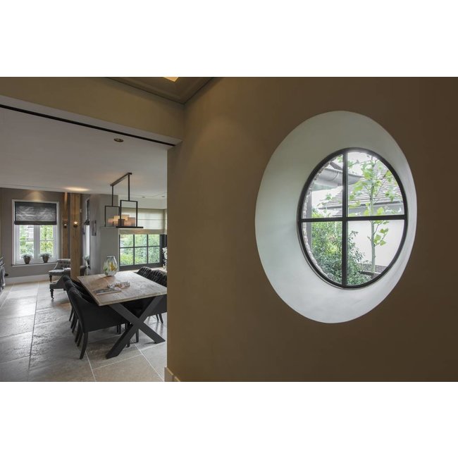 Suspension bougies LED rustique bronze ou blanc