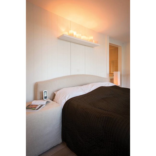 Applique murale cosy bougies LED