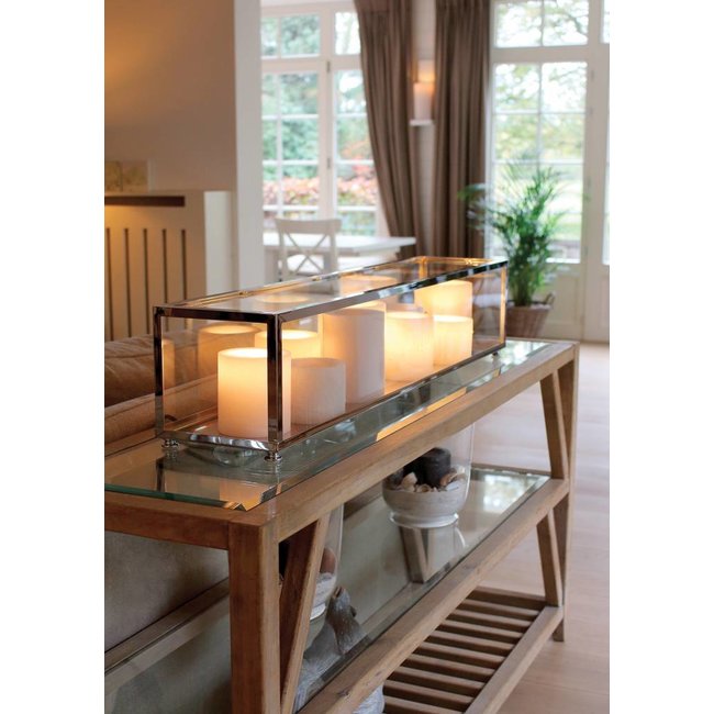 Exclusieve tafellamp kaarsen LED landelijk 100, 125, 150cm