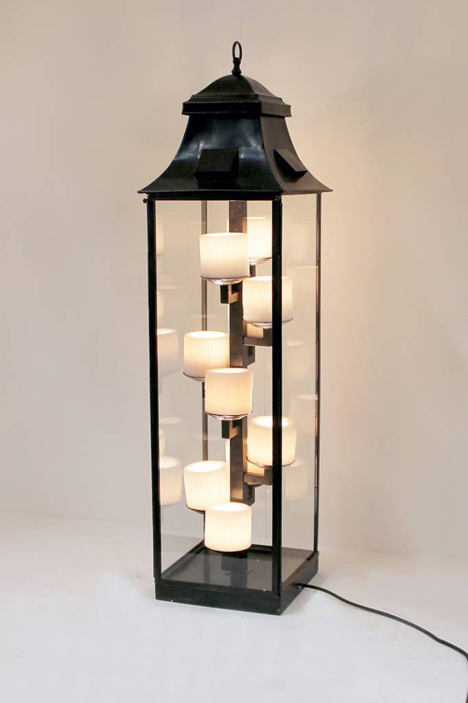 lanterne avec bougie extérieur