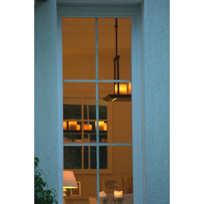 Exclusieve lamp met kaarsen brons LED