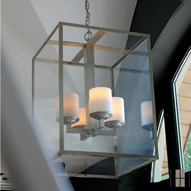 Lamp met kaarsen lantaarn landelijk LED