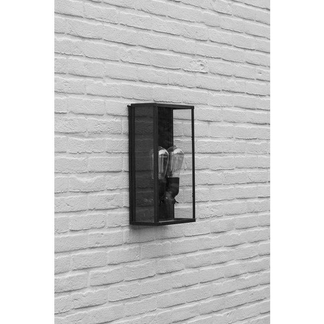 Eclairage extérieur façade maison rustique verre laiton, bronze, chrome, nickel