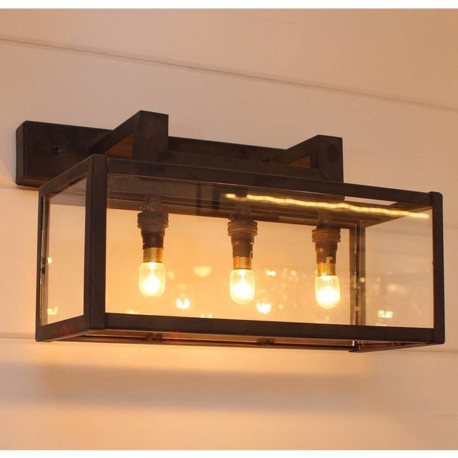 Wandverlichting binnen landelijk brons