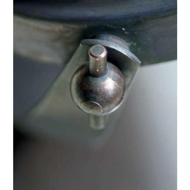 Spot orientable rustique chic bronze, nickel, chrome