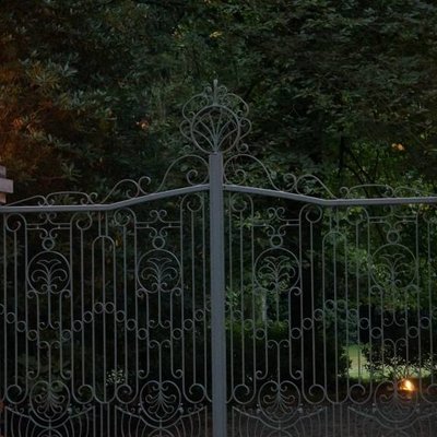 Eclairage extérieur rustique