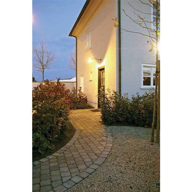 Applique murale col de cygne extérieur rustique chic