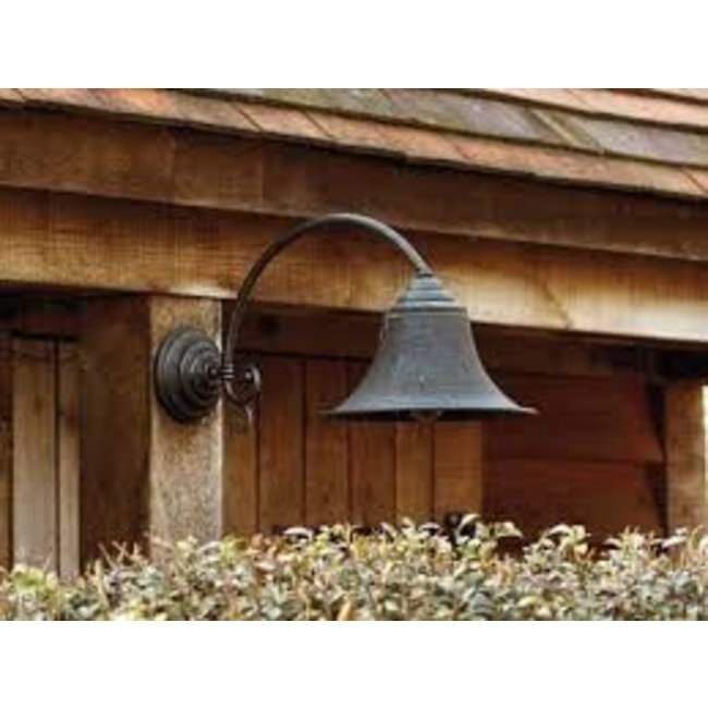 Lampe col de cygne ancienne rustique chic extérieur