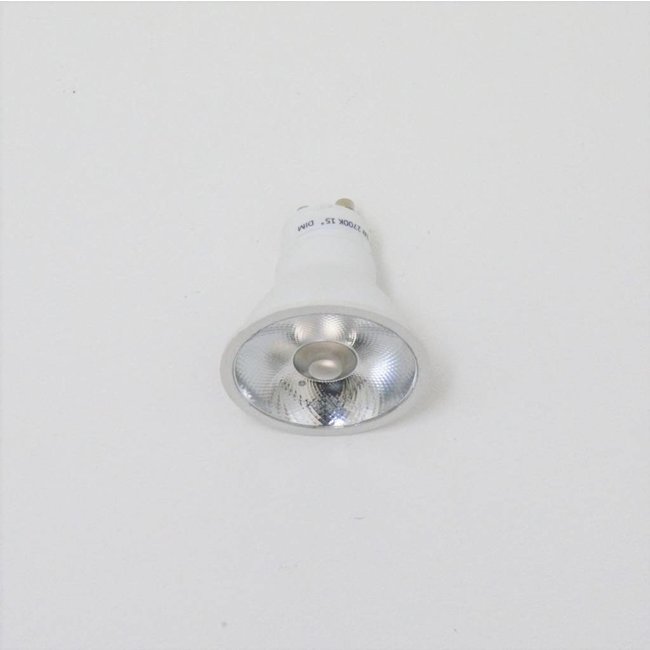 LED spotje GU10 6W 15°, 36° of dim to warm