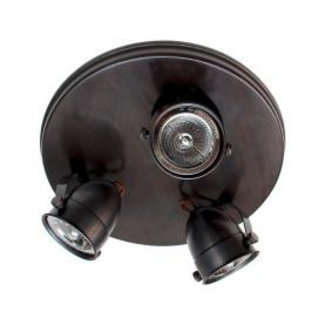 Plafonnier 3 lampes rustique chic bronze, nickel, chrome Plafonnier 3 lampes rustique chic bronze, nickel, chrome