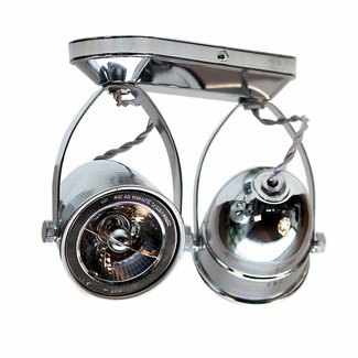 Plafondlamp met spots landelijk brons, nikkel, chroom Plafondlamp met spots landelijk brons, nikkel, chroom
