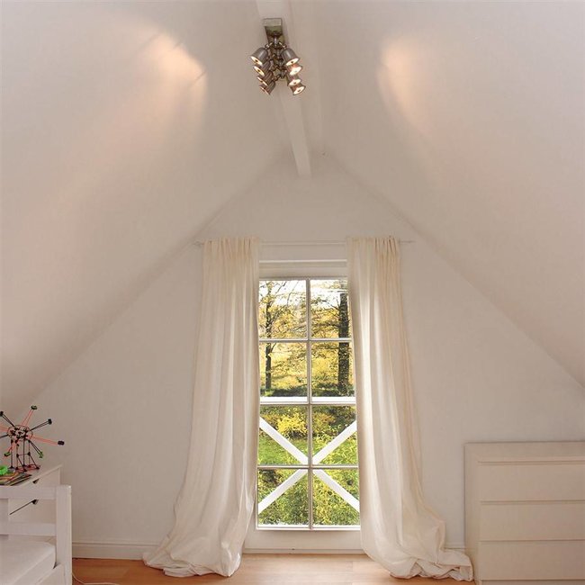 Rampe de spots campagne chic bronze, nickel, chrome