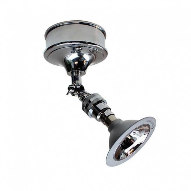 Spot directionnel campagne chic bronze, nickel, chrome