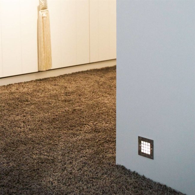 Trapverlichting inbouw IP44 brons, nikkel, chroom, goud