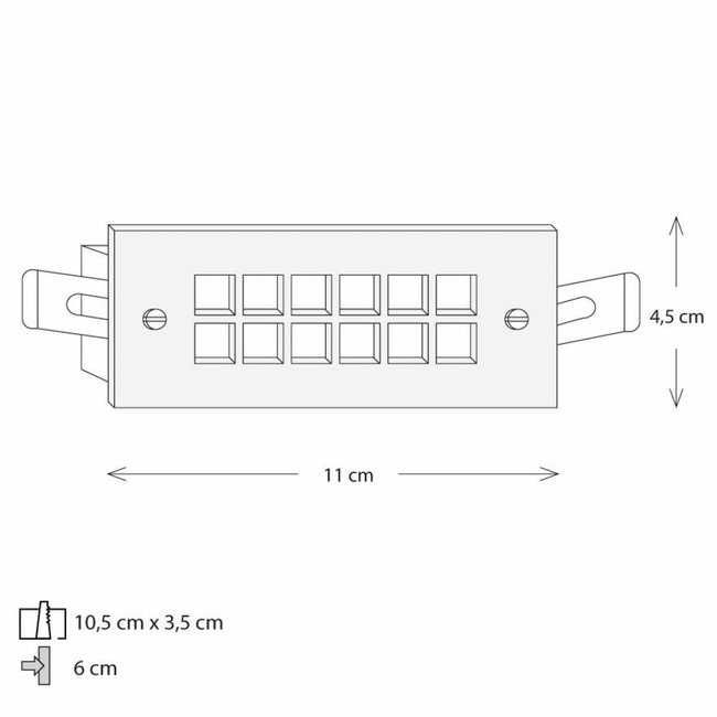 Eclairage escalier encastrable extérieur, intérieur rustique