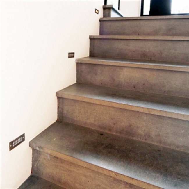 Eclairage escalier encastrable extérieur, intérieur rustique