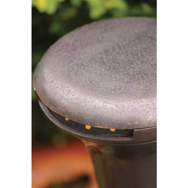 Luminaire extérieur sur poteau bronze, nickel, chrome