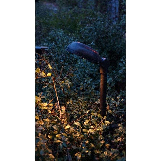 Poteau luminaire rustique LED bronze 0,5 - 0,75 - 1 - 1,5m