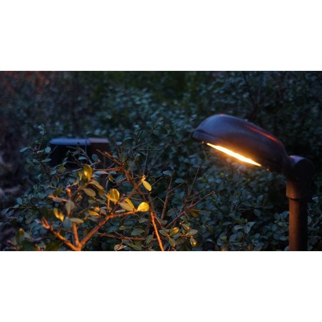 Poteau luminaire rustique LED bronze 0,5 - 0,75 - 1 - 1,5m