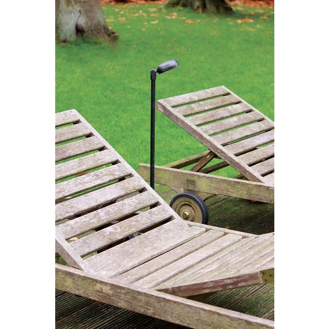 Poteau luminaire rustique LED bronze 0,5 - 0,75 - 1 - 1,5m