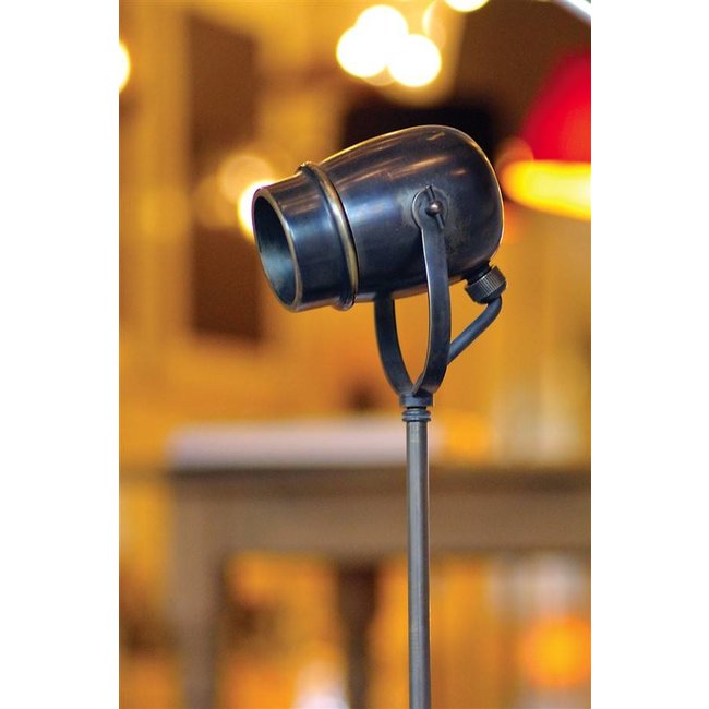 Lampe sur pied rustique bronze, nickel, chrome