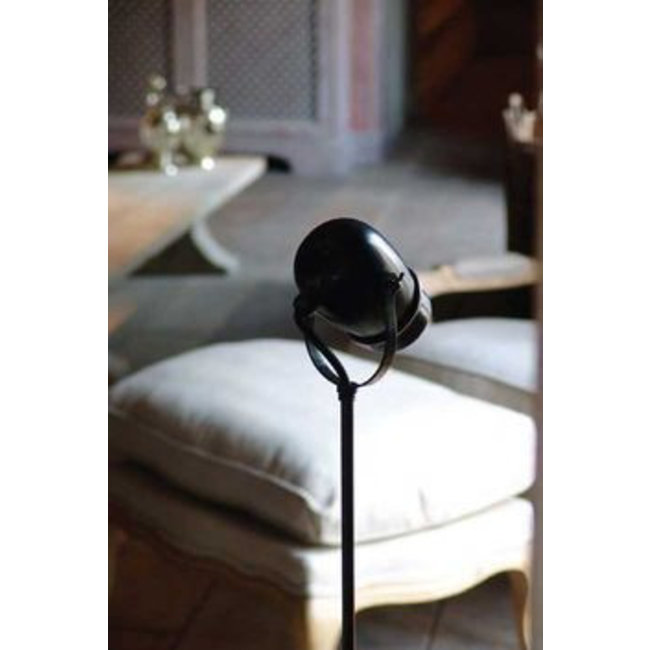 Lampe sur pied rustique bronze, nickel, chrome