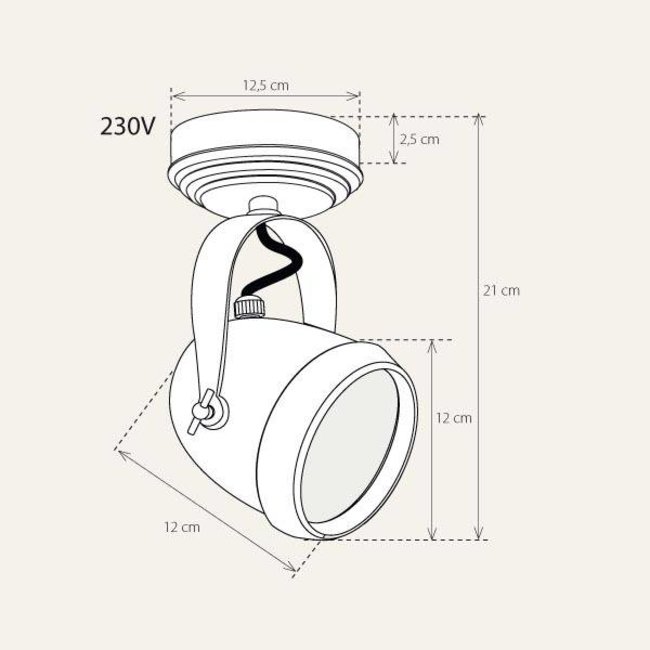 Muurlamp buiten landelijk brons, nikkel, chroom