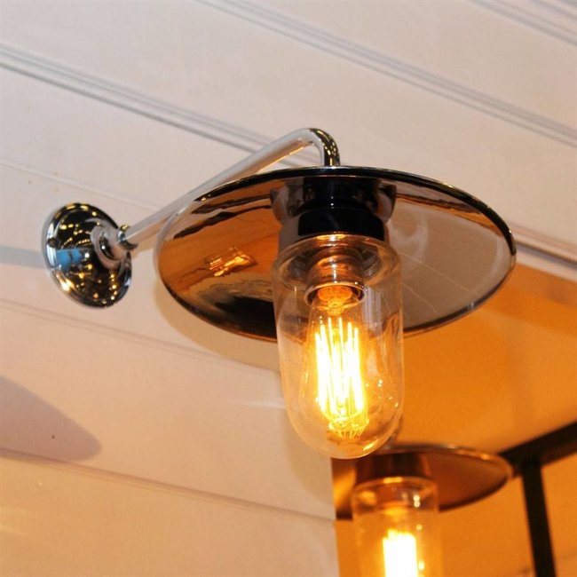 Eclairage chalet rustique chic bronze, nickel, chrome