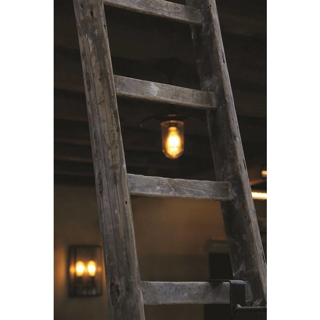 Lustre hall rustique bronze, nickel, chrome