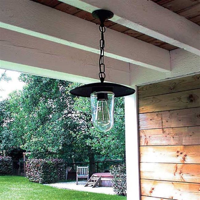 Lustre hall rustique bronze, nickel, chrome