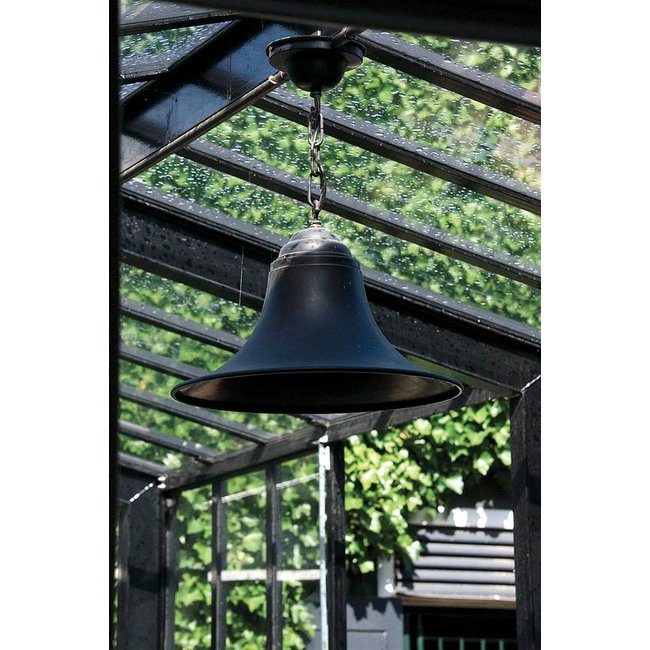 Suspension cloche rustique chic bronze