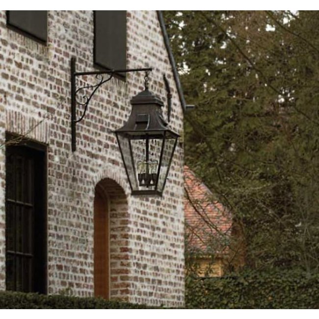 Lanterne extérieure murale rustique chic bronze