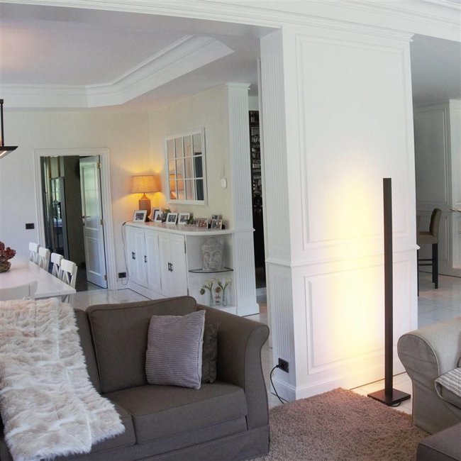 Design vloerlamp brons 1m, 1,25m of 1,5m hoog