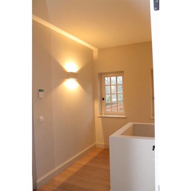 Applique murale haut et bas bronze rustique