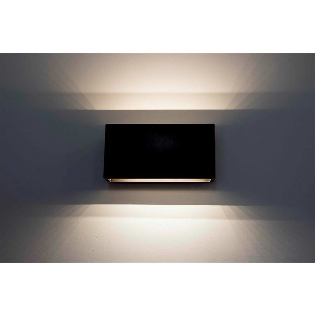 Applique murale haut et bas bronze rustique