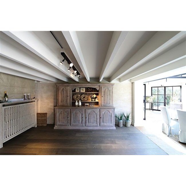 Rampe de spots rustique bronze, nickel, chrome