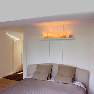 Applique murale cosy bougies LED Applique murale cosy bougies LED