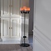 Bijzondere vloerlamp met kaarsen landelijke stijl LED