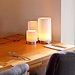 Lampe de table 3 bougies LED scintillantes