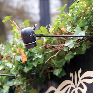 Eclairage enseigne pour l'extérieur rustique