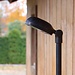 Poteau luminaire rustique LED bronze 0,5 - 0,75 - 1 - 1,5m