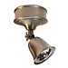 Plafonnier spot rustique directionnel bronze, nickel, chrome
