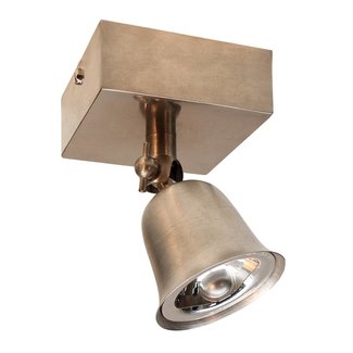 Spot rustique directionnel bronze, nickel, chrome Spot rustique directionnel bronze, nickel, chrome