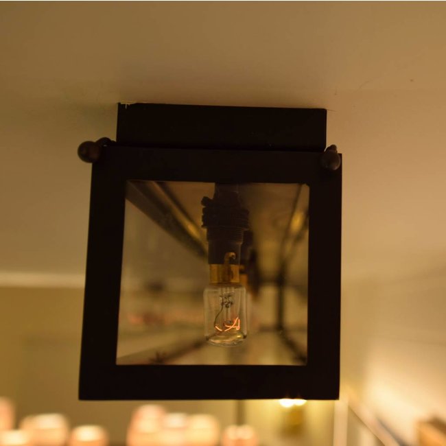 Plafondlamp glas lang landelijk 41, 61 of 111 cm