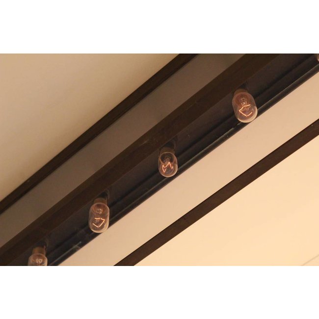 Plafondlamp glas lang landelijk 41, 61 of 111 cm